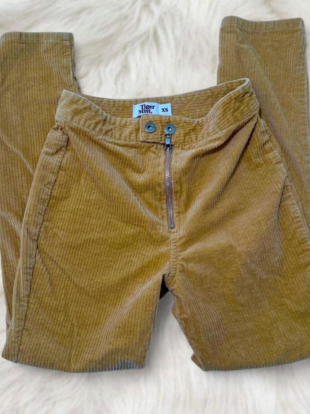 ⭐️ Tiger Mist Y2K brown corduroy pants ⭐️ - Picture 1 of 4